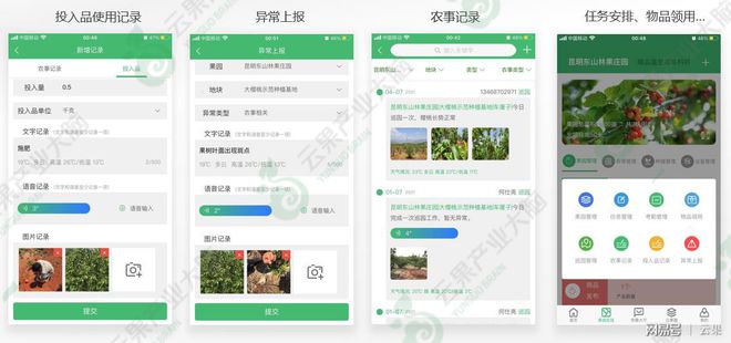 金年会app云果技术论坛 “云上果园”数字化种植管理系统(图4)